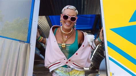 p!nk nude|Pink shares cheeky nude of herself showering outdoors